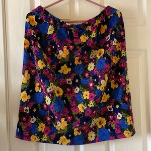 Gorgeous floral 🌈 rainbow festival skirt summer spring